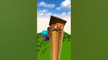 Help Steve Teeth Stronger #minecraft #shorts