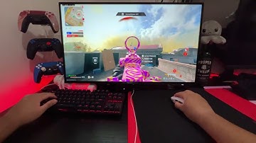 POV: Playing Warzone 3 with The 2nd Fastest Keyboard + 1440p 240hz OLED Monitor😈 ( Apex Pro TKL )
