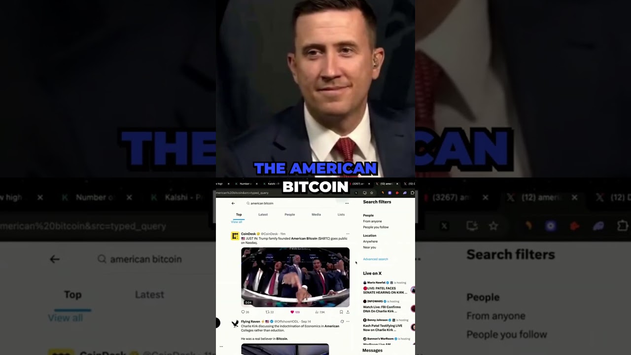 The Rise of American Bitcoin: ABTC Rings Bell at NASDAQ - YouTube