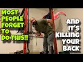 This is KILLING Your Back!! | Trevor Bachmeyer | SmashweRx