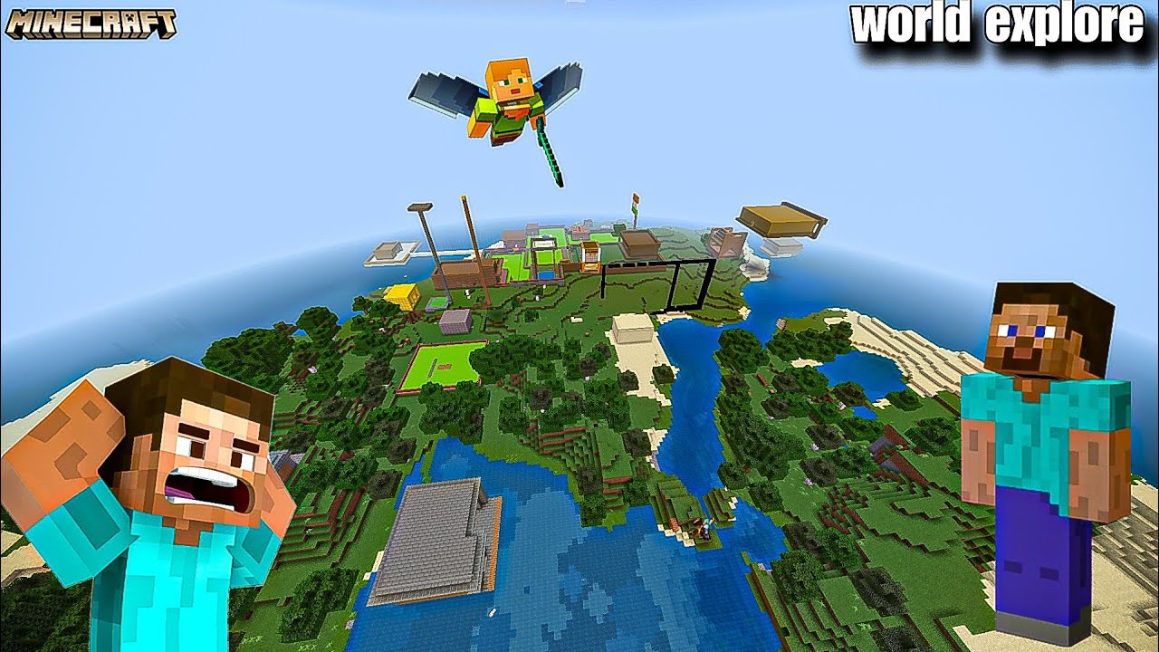 Minecraft Survival Series My World Explore @TechnoGamerzOfficial - YouTube