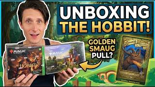 The Hobbit Draft Night Unboxing Huge Pulls with Damaged Collector Pack
