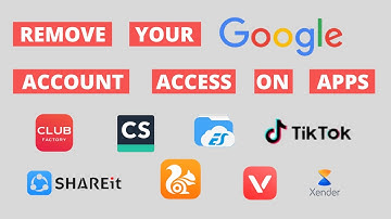 How to Remove Third Party App Access from your Google Account - Gmail Account ?