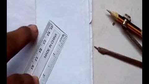 #TECHNICAL DRAWING:ep41;Triangle, given hypotenuse and angle