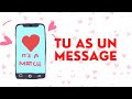 TU AS UN MESSAGE , écoute le vite