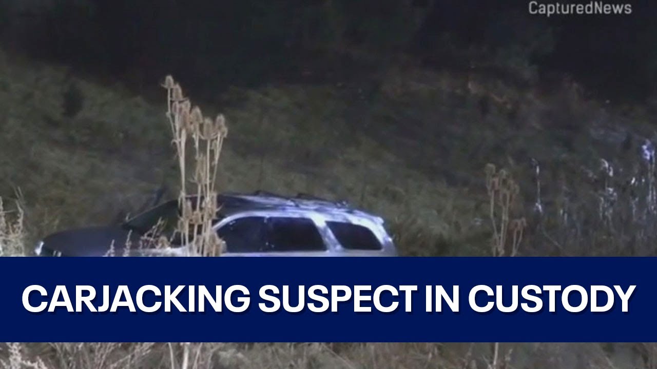Police chase: Carjacking suspect in custody after I-57 crash - YouTube
