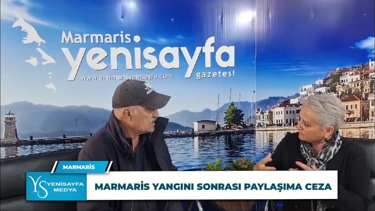 MARMARİS YANGINI SONRASI PAYLAŞIMA CEZA