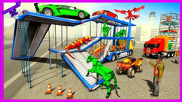 Multi Robot Transform Truck Transporter Android gameplay