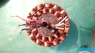 ceiling fan coil winding !! with automatic coil winding machine [ Hindi ]