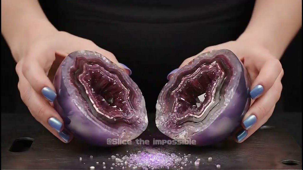 【ASMR】Cutting element sphere – No Talking / Sleep & Study