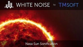 Nasa Sun Sonification  1 Hour Relaxing Space Sound with Sun Animation