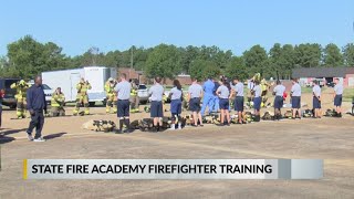 State fire academy firefighter training