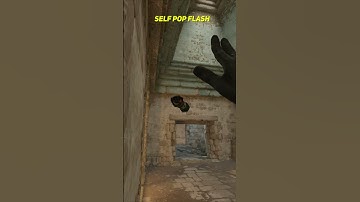 Self Pop Flash Perfect LineUp CS2 #shorts