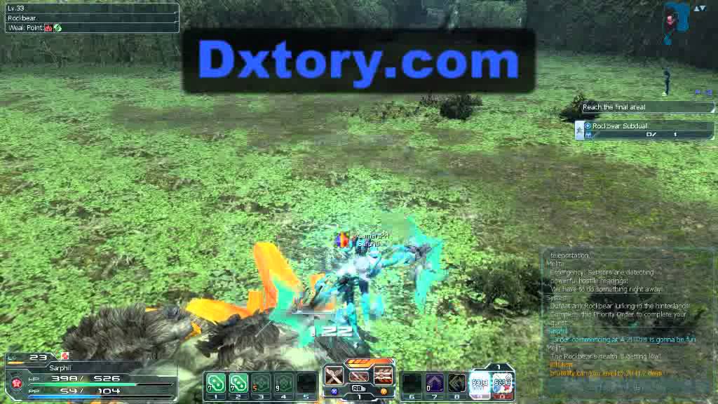 Rockbear Hard | Solo | PSO 2 SEA