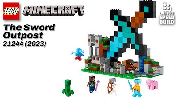 LEGO Minecraft - The Sword Outpost - 21244 Speed Build