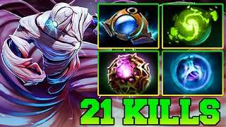 21 Kills Enigma !! Enigma Dota 2 Offlane Carry Meta Pro Gameplay Build Guide 7.34