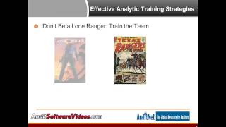 Improving Your Analytics Using Microsoft Excel - AuditNet Training Series