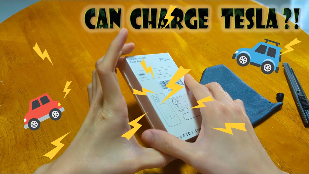 Unbox Daily Needs Power Bank that charge TESLA?! 🚙 YouTube