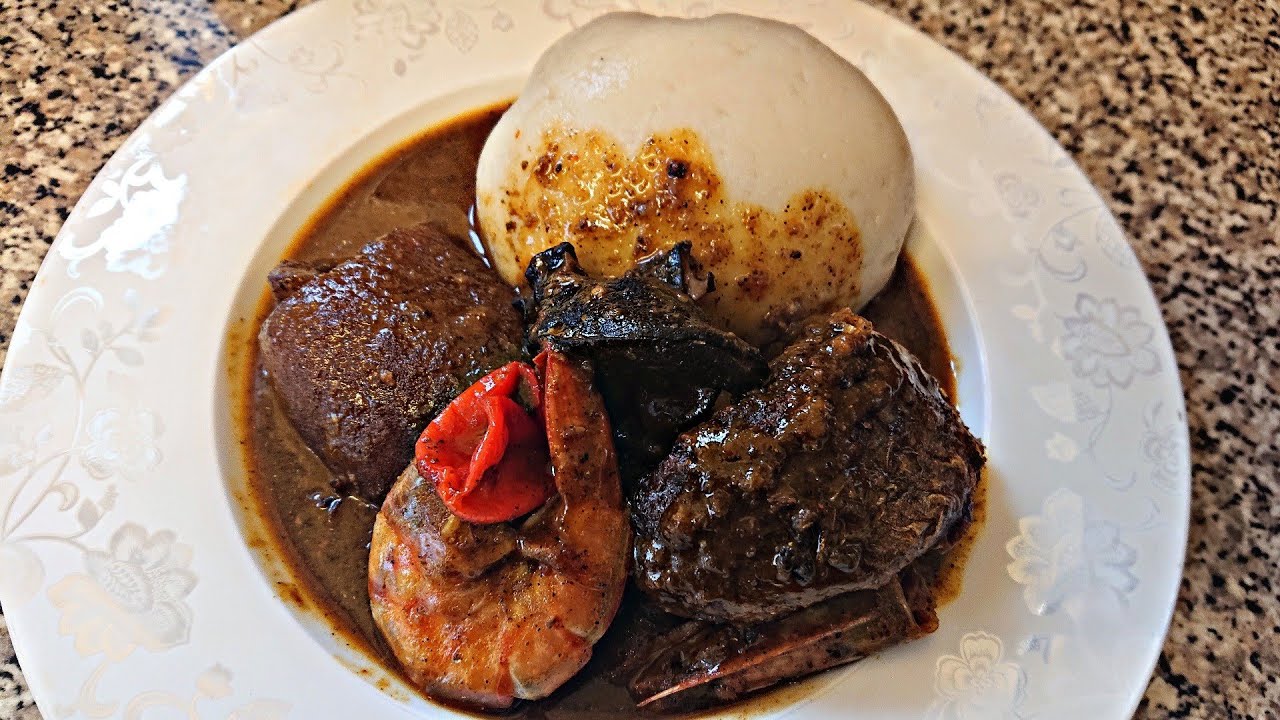 la sauce Djoumgble, ou sauce gombo sec #saucegombosec