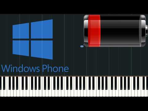 Evolution Windows Phone low battery sounds