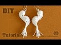 Macramé Angel Wings - Earrings Tutorial