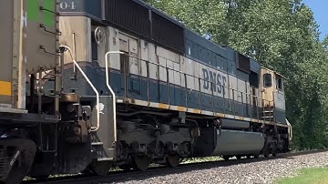 BNSF EXECUTIVE on an empty coal drag