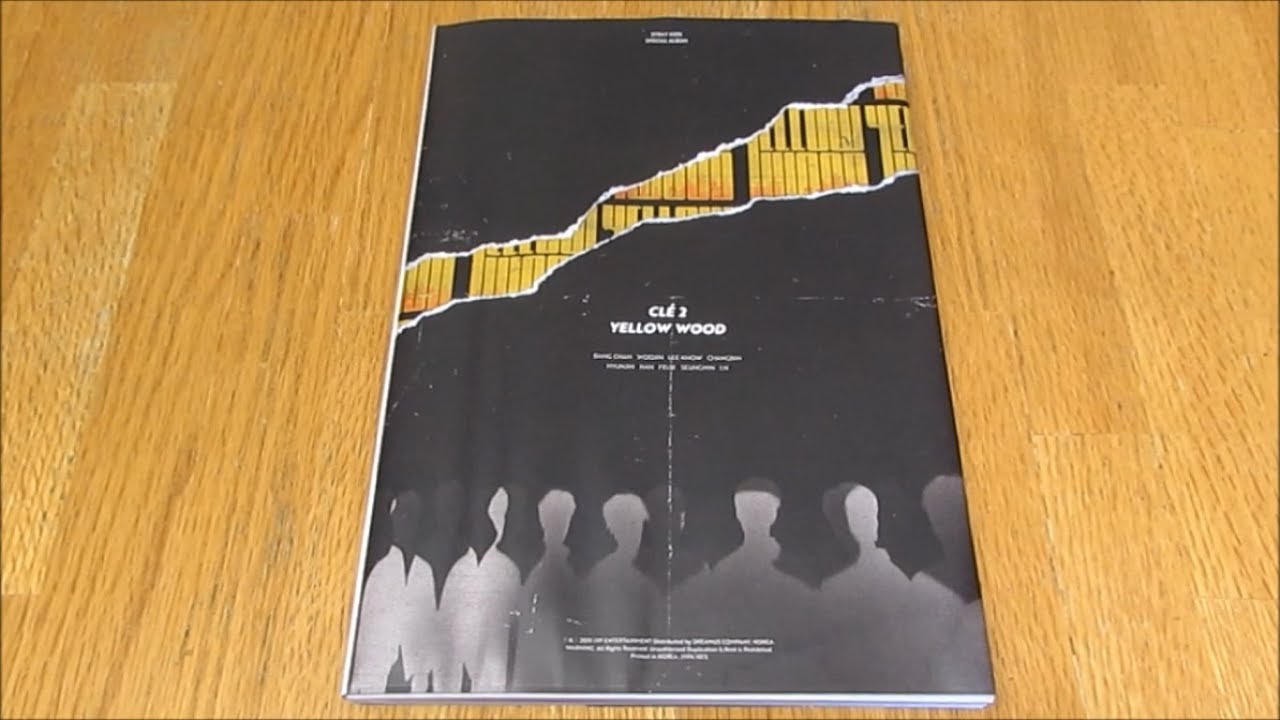 Unboxing) STRAY KIDS Special Mini Album Clé 2: Yellow Wood 