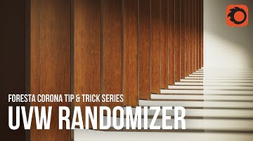 Corona Render Tip & Trick #6 - Corona UVW Randomizer - Corona Render Free Tutorial Lesson
