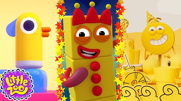 The Best Yellow Characters! 🟡 | Learn to Count, Read, Colours, & Kindness | @LittleZooTV