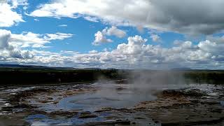 ICELAND Geysir 冰島地熱間歇噴泉