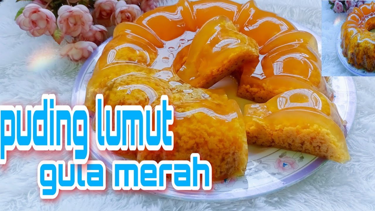 PUDING LUMUT GULA MERAH - YouTube