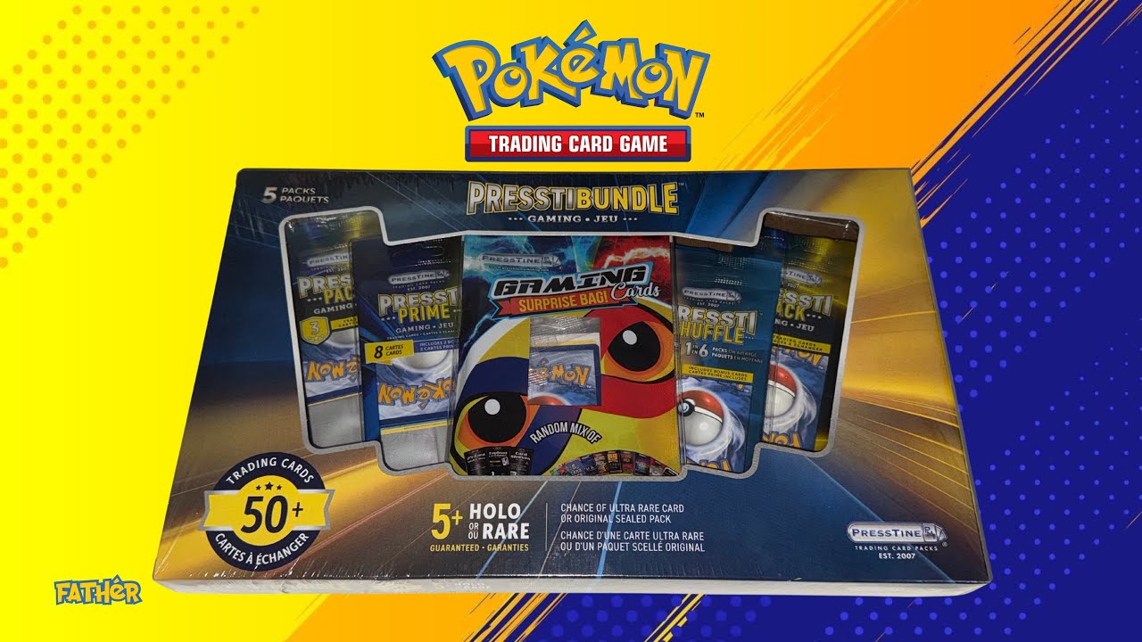 PresstiBundle Pokmon Gaming Set Unboxing (TRASH)