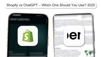Shopify Vs ChatGPT – Which One Should You Use 2025 (REAL TEST)