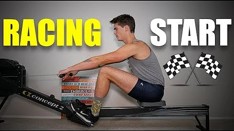 Rowing Machine: The "Racing Start"