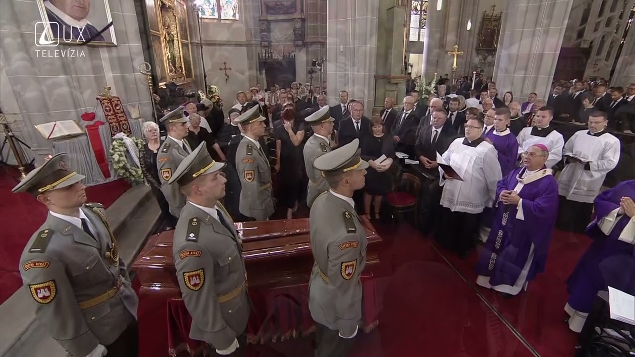 Svätí Boží, príďte na pomoc (posledná rozlúčka s kardinálom Jozefom Tomkom)