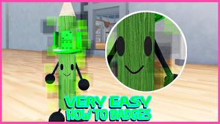 Roblox Update - Hacker Pencil - I watched the Dokkiri video! Badge in Stationeries after school