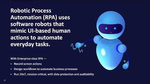 Vivit Western User Group & Micro Focus Virtual Lunch & Learn  Robotic Process Automation – Beyond th