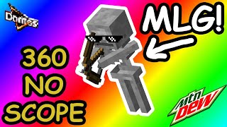 MINECRAFT MLG 360 NOSCOPE SKELETON [2025]