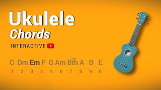 YouTube Ukulele Chords - Play it on YouTube with your keyboard numbers screenshot 2