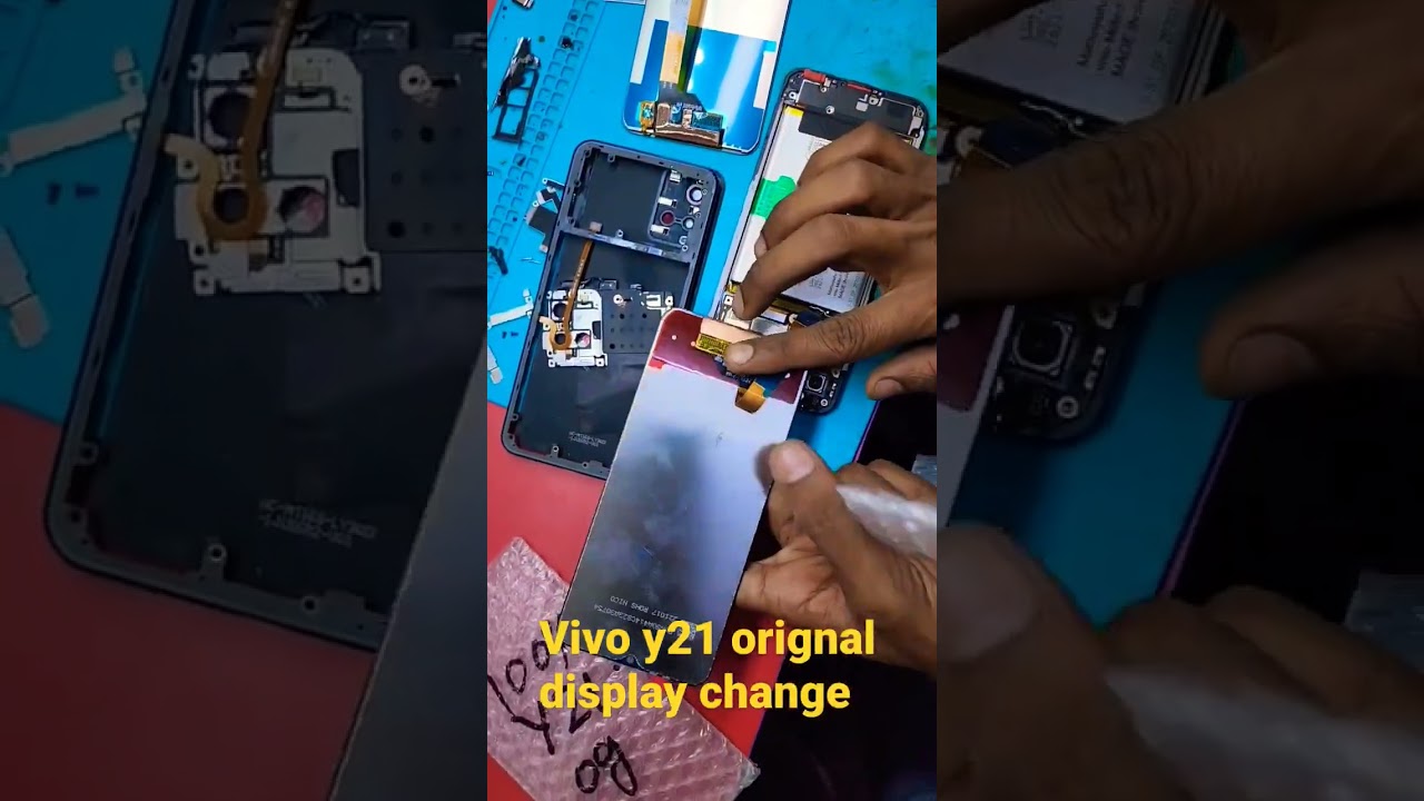 vivo y21 orignal folder/display change