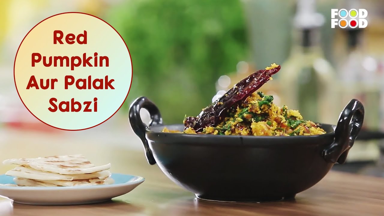Kaddu palak roti