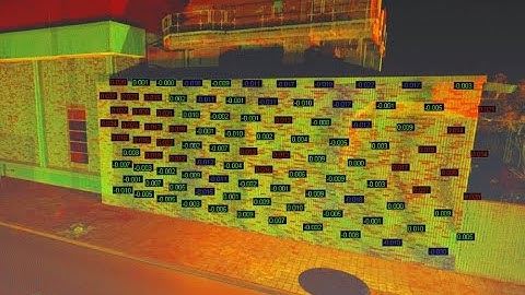 Leica Cyclone 3DR Wall Analysis