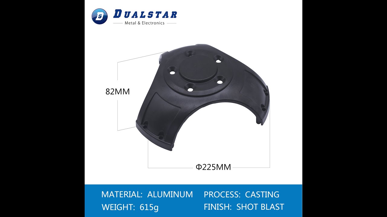 Die cast aluminum led light housing Lampshade