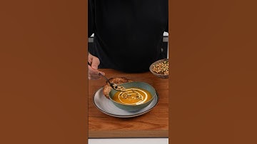 Pumpkin soup 🎃 #shorts