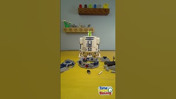 LEGO R2 D2 Light Kit (75308) Time Lapse Build (Part 2)