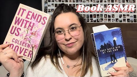 Book Tapping, Scratching, Tracing, Page Flipping, Whispering/Reading ASMR