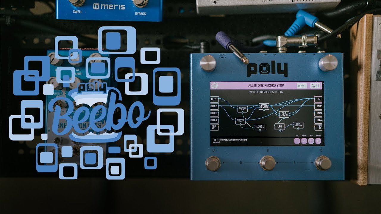 新品同様 Poly Effects Beebo Blue Beebo — Poly Effects