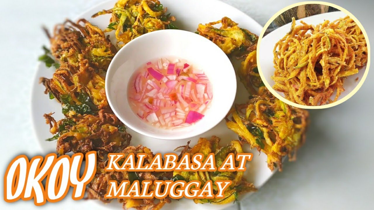 Okoy kalabasa recipe with malunggay, Mas PinaHealthy, Pwedeng pang