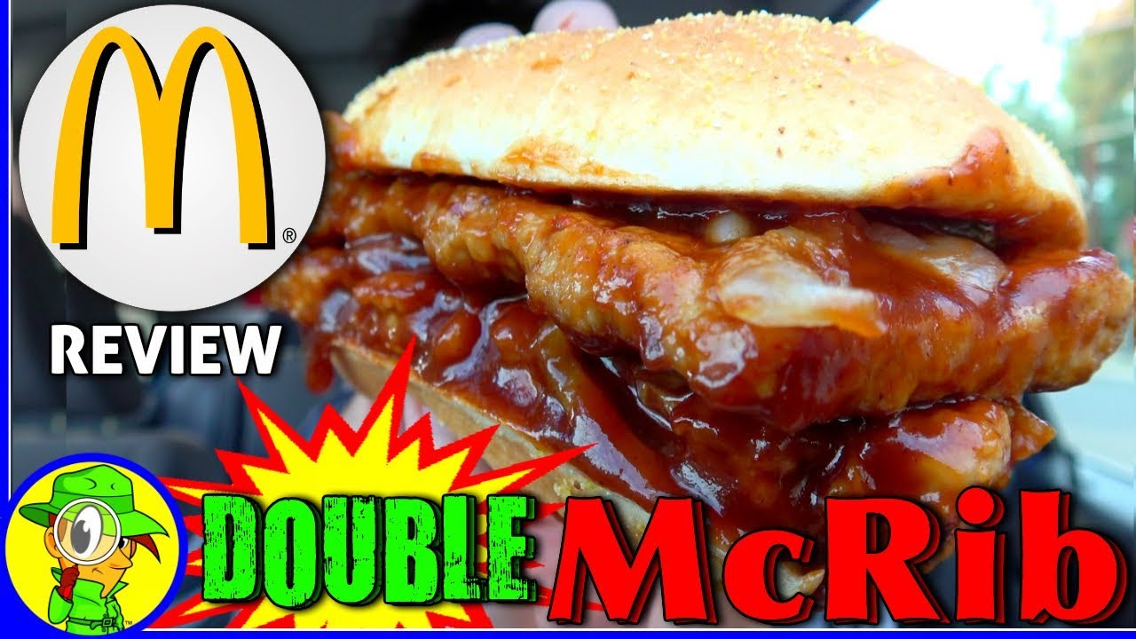 mcdonald s double mcrib