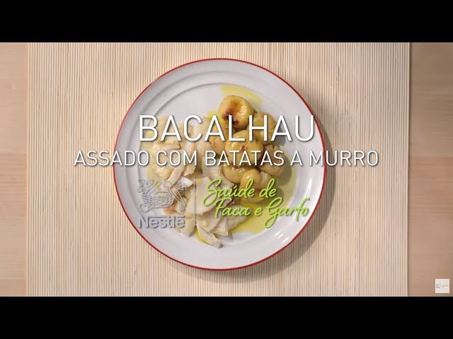 RECEITA DE BACALHAU ASSADO COM BATATAS A MURRO